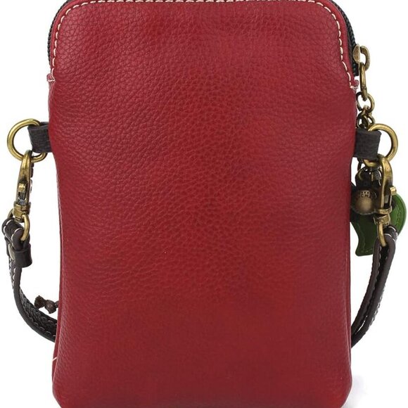 Cell Phone Crossbody Purse-Women PU Leather/Canvas Multicolor Handbag with Adjus - Picture 4 of 5